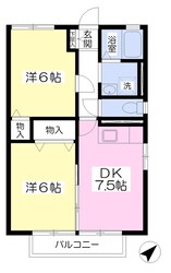 アムール衣笠の物件間取画像